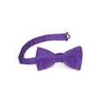 thumbnail image 1 of Gravity Threads Nœud Papillon Ajustable Classique Pré-Noué Mode, Violet, 1 of 2