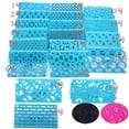 thumbnail image 4 of 18 piezas de moldes para tartas con impresión Quyi, moldes para galletas con estampado de azúcar, herramientas para hornear de bricolaje, 4 of 5