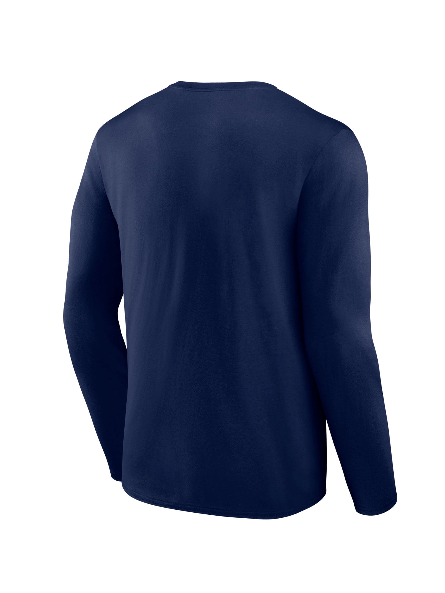 NCAA West Virginia Mountaineers Men's Cotton Navy Long Sleeve T-Shirt