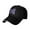 Black, variant on Mount Union Purple Casual Sandwich Baseball Cap Adjustable For Men For Women