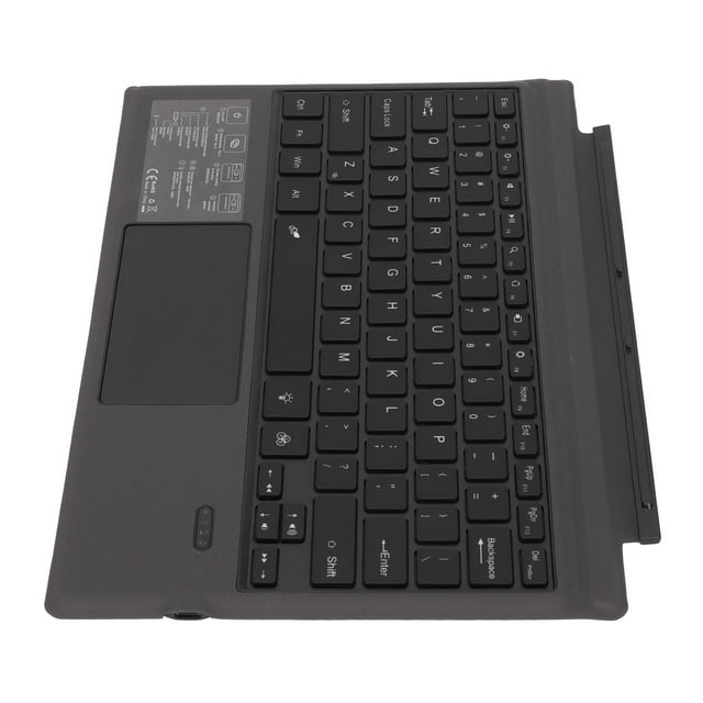 Wireless Keyboard, Wireless Keyboard Magnetic Stability Long Standby Time Trackpad Comfortable Typing For Tablet
