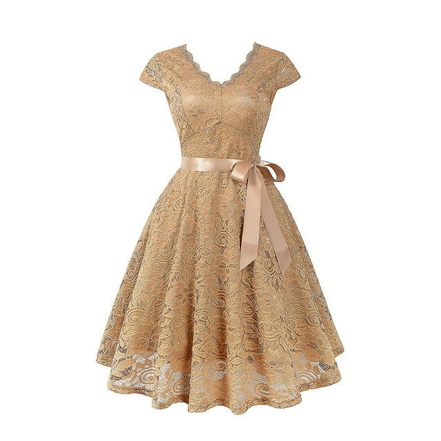 Lace Dresses Cape Short Sleeves Prom Dresses Graduation Dresses Cocktail Dresses