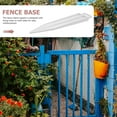 thumbnail image 3 of Raindrops 8Pcs Pool Fence Plugs White PVC Narrow Anti-tipping Devices for Outdoor Use, 3 of 7