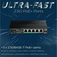 thumbnail image 4 of TRENDnet TPE-TG350,  5-Port Unmanaged 2.5G PoE+ Switch, 4 of 14