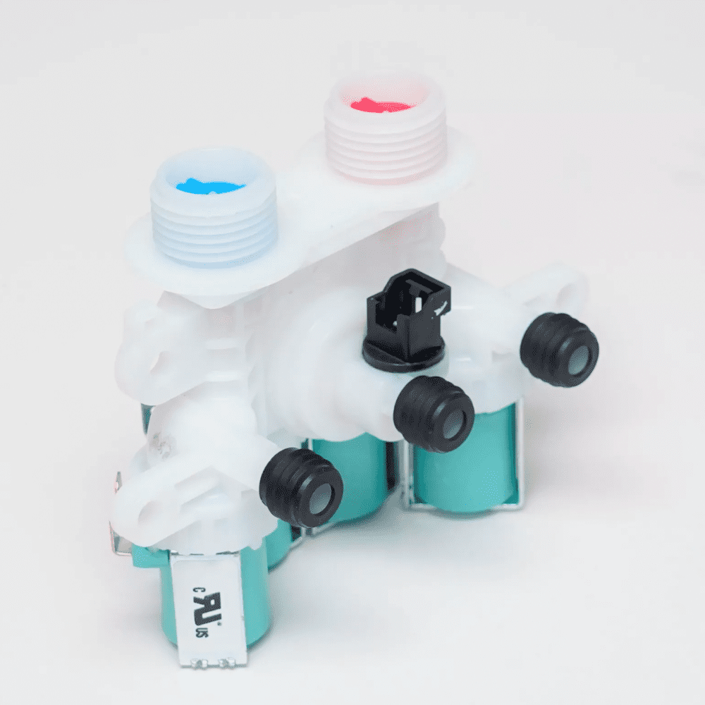 Water Inlet Valve Replacement For Maytag MVWB765FW3 MVWB765FW4 MVWB766FW0 MVWB766FW1 MVWB835DC0 MVWB835DC2 MVWB835DC3 MVWB835DC4 MVWB835DC5 MVWB835DW0 MVWB835DW1 MVWB835DW2 MVWB835DW3 Washer