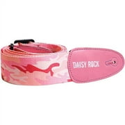 Daisy Rock Guitar Strap - Pink Camo