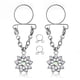 thumbnail image 1 of Stainless Steel Nipple Ring  Body Piercing Ring  Nipple Piercing 1 Pair Of Fashionable Stainless Steel Flower Nipple Ring Decoration Piercing JewelryAB Color ANGGREK Body Piercing Ring, 1 of 2