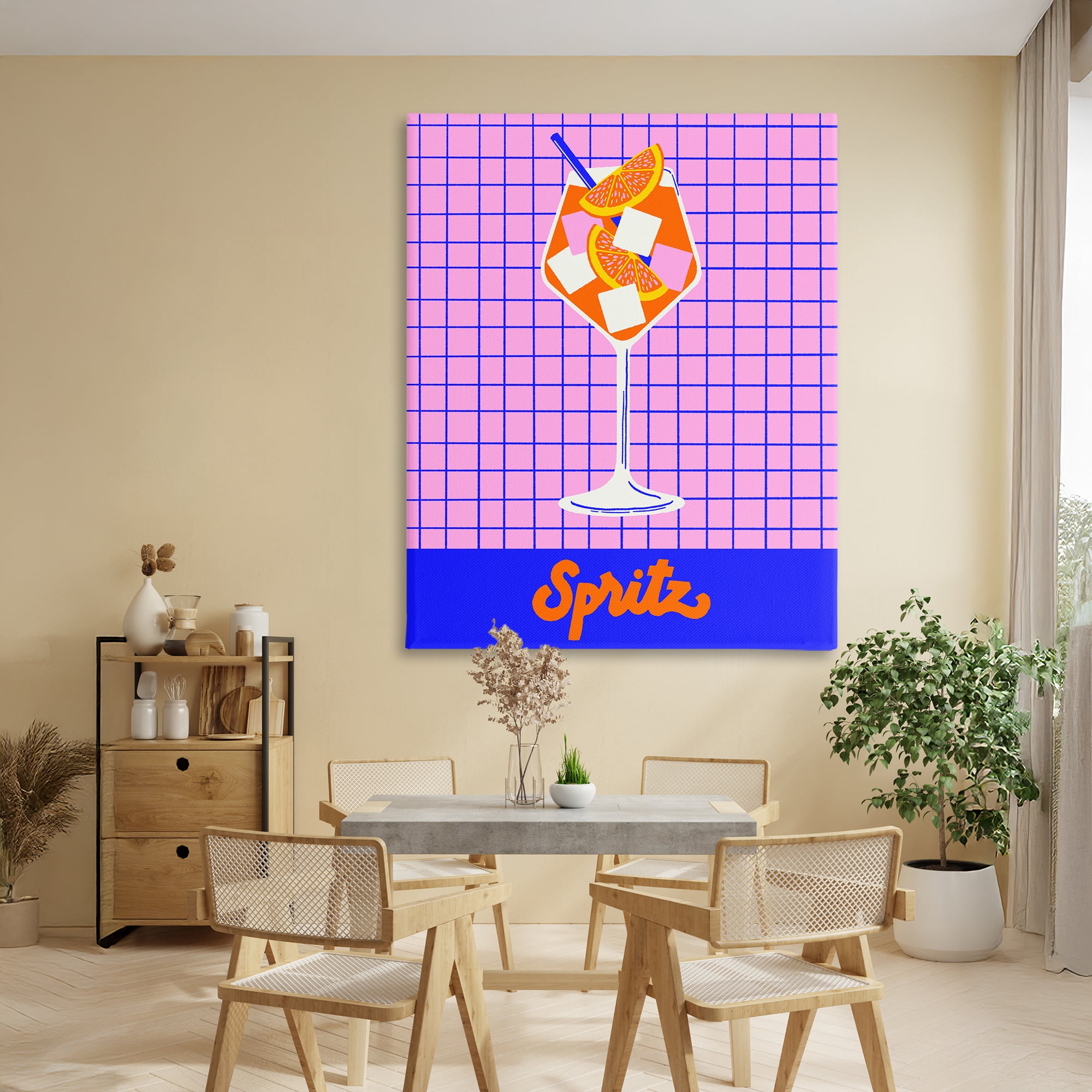 Stupell Industries Colorful Summer Spritz Drink Canvas Wall Art, design by Indira Prieto | IndySign