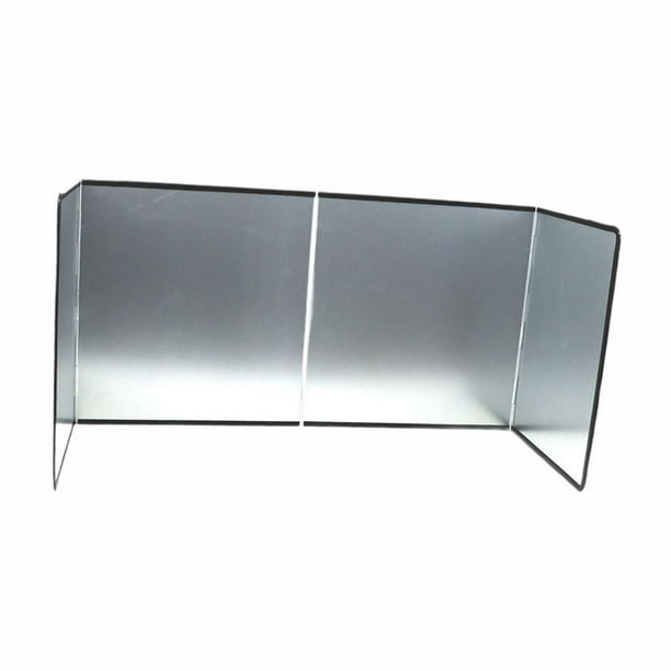 Protector salpicaduras de grasa de 4 lados, protector salpicaduras de aceite para freír, para cocinas de gas, accesorios para
