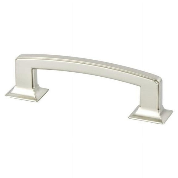 Berenson  Hearthstone Pull with Brushed Nickel - 96 mm CC