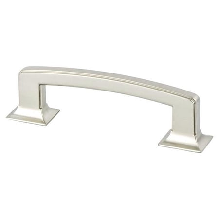 Berenson Hearthstone Pull with Brushed Nickel - 96 mm CC