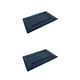 thumbnail image 3 of Bearachild Alfombra de baño con estilo de poliéster - Alfombrilla antideslizante moderna impermeable y duradera para baño azul 40 * 60 cm azul 40*60cm 2Conjunto, 3 of 6