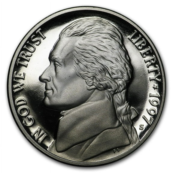 1997-S Jefferson Nickel Gem Proof