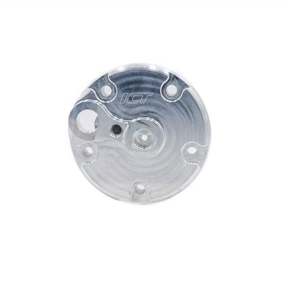 ICT Billet Sanden 508 5 Piston Rear Cover for R4 Air Conditioning Lines