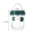 thumbnail image 6 of Tnobhg Solar LED Insect Trap Dual Chamber Hanging Fly Repellent Easy to Use Quick Fly Attraction Flies Hornets Bees Yellow Jackets Wasps Traps for Patio Yard Garden, 6 of 8