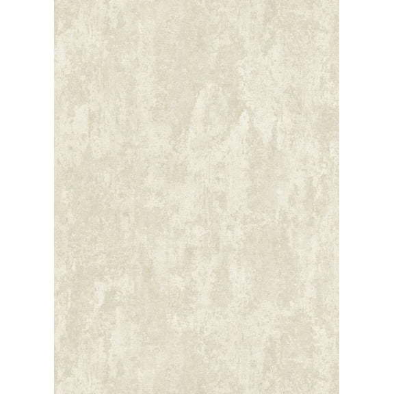 Concord Wallcoverings Textured Wallpaper Modern Marble Cracked Wall, Cream Beige, 21 In x 33 Ft (56 sq. ft),1027302
