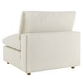 thumbnail image 5 of Modular Sofa Middle Chair, Beige, Fabric, Modern Contemporary, Living Lounge Cafe Room Hotel Lobby Hospitality, 5 of 8