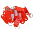 thumbnail image 2 of 50PCS ASSORTED KEY S COLOURED ID TAGS NAME LABEL FOB, 2 of 8