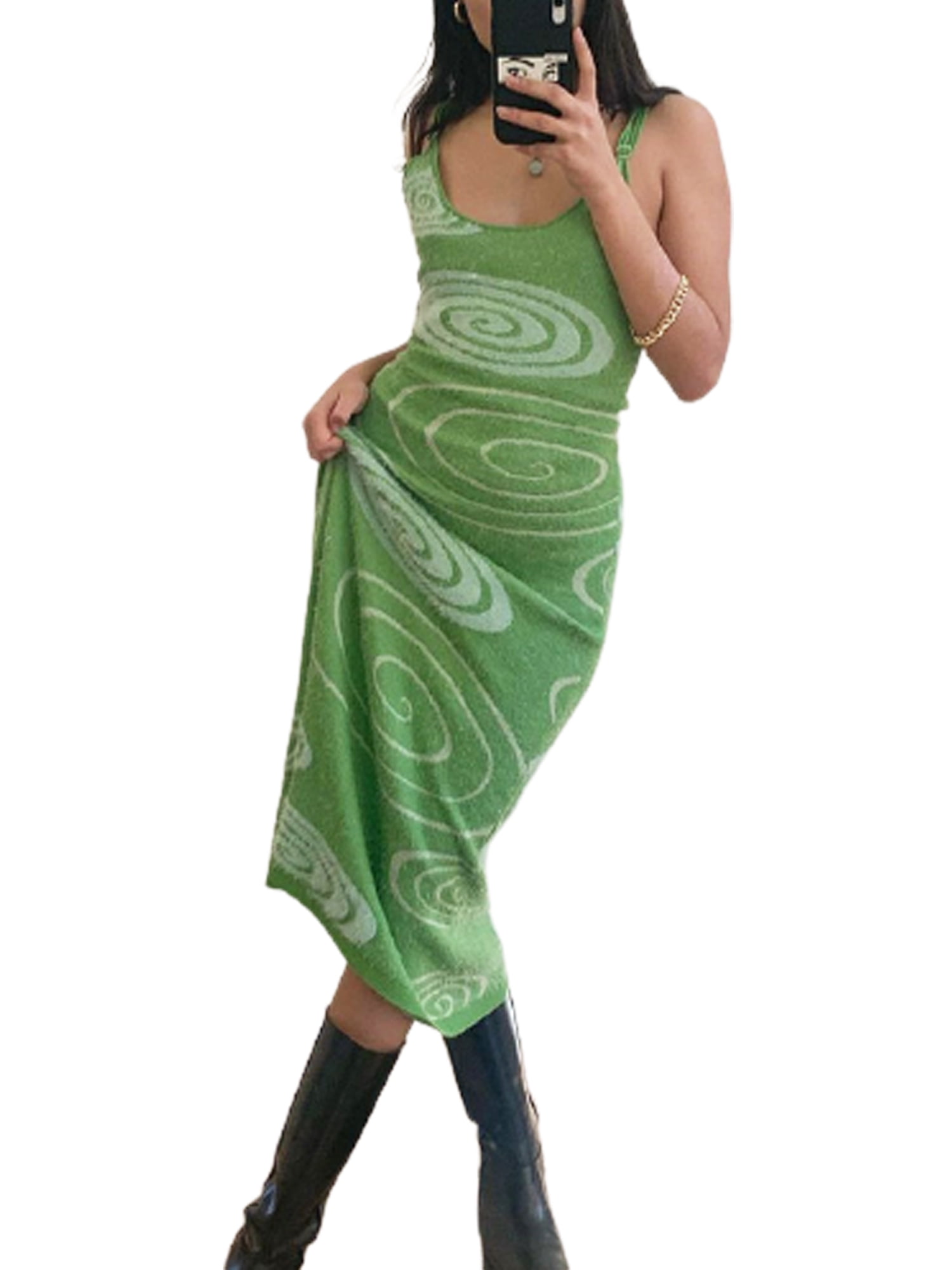 green summer outfits