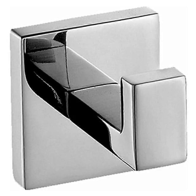 SUS304 Stainless Steel Wall Mounted Towel Rack, Towel Rack Holder for Bathroom and Kitchen Chrome Towel Hook