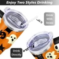 thumbnail image 5 of Halloween Design Tumbler 40oz - Witch Ghost Theme Vacuum Insulated Reusable Travel Mug, 5 of 9