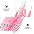 thumbnail image 2 of FUEENIRVA 9-Piece Ergonomic Crochet Hook Set with Soft Comfortable Handles for Yarn Crafting and Knitting Projects, Colorful, 2 of 6