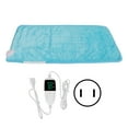 thumbnail image 2 of Hot Heated Pad, Skin Friendly Temperature Adjust 9 Timing Mode Electric Heated Pad  For Sofas US Plug 110V, 2 of 8