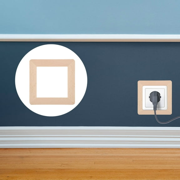 Raindrops rustic farmhouse outlet covers Wood Outlet Wall Plate Easy to Install 1Pack