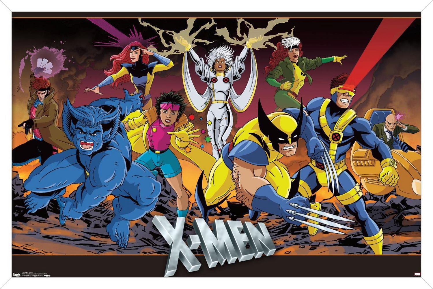 Marvel Comics - The X-Men - Group Wall Poster, 22.375" x 34"