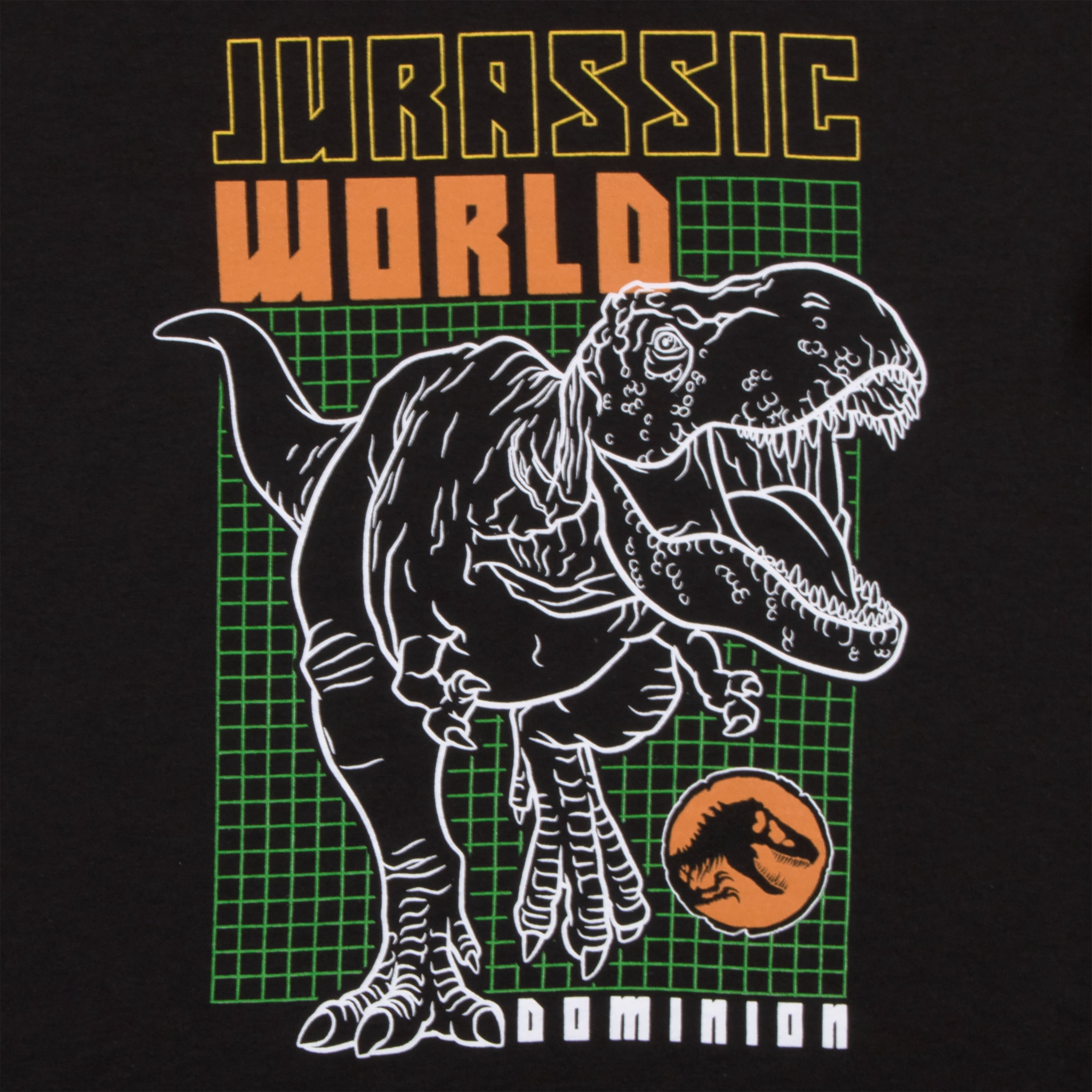 Boys for (Sizes 2 Universal 4-16) Pack Boys Set, Studios Shirts Dinosaur Jurassic T-Shirt World