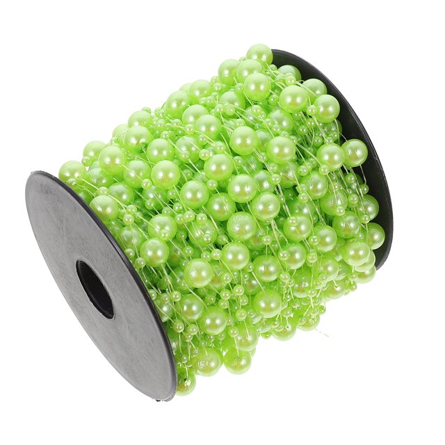 Weiweiguan 1 Rouleau de Perles de Ligne de Pêche Accessoires de Décoration pour Maison Restaurant