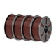 thumbnail image 2 of 4 filamentos para impresora 3D, accesorio universal para impresora 3D resistente al desgaste. Color chocolate, 2 of 9