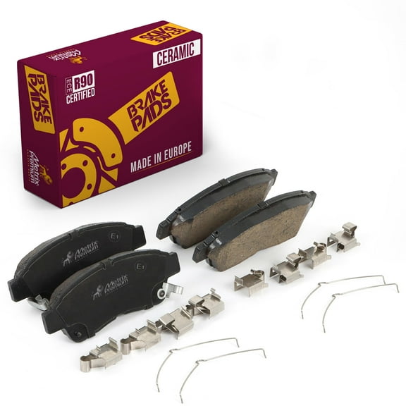 Metrix Premium Chassis Parts - Front Ceramic Disc Brake Pad Set D562 Fits 1992-2001 Toyota Camry, 1993-1997 Toyota Corolla, 1994-1997 Celica, 1996-2000 RAV4, 1993-1997 Geo Prizm
