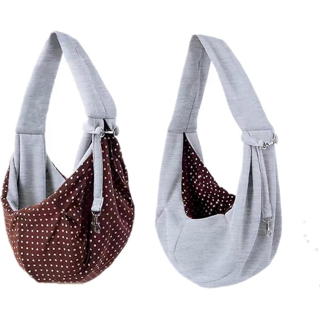 Pet Puppy Carrier Bag, Cats Puppy Travel Shoulder Bag, Adjustable Padded Strap Tote Bag for Outdoor
