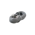 thumbnail image 2 of Steren - Phone cable - RJ-11 (M) to RJ-11 (M) - 7 ft - stranded, flat - silver, 2 of 2