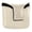Cream, variant on Haosy Blue Stripes with Cute Flowers Golf Mallet Putter Cover Strong Magnetic Leather Golf Club Headcover Closure