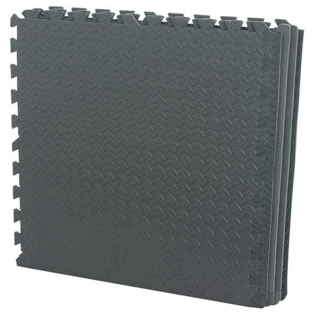 Sunny Health & Fitness No. 065 Puzzle Thick Exercise Floor Mat -NO.065