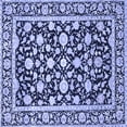 thumbnail image 1 of Ahgly Company Indoor Square Persian Blue Traditional Area Rugs, 4' Square, 1 of 4