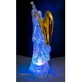 thumbnail image 3 of Electric-Led Light Up Figurine Swirling Glitter Lighted Sparkling Multi-Color Changing 12'' Trumpet Prayer Angel Statues Home Decorations Angels Wings Statue Christmas Ornaments Snow Globe, 3 of 7