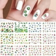 thumbnail image 1 of Kiplyki Wholesale Nail Watermark Sticker Gold Watercolor FlowerColor Nail Sticker 1PC, 1 of 2