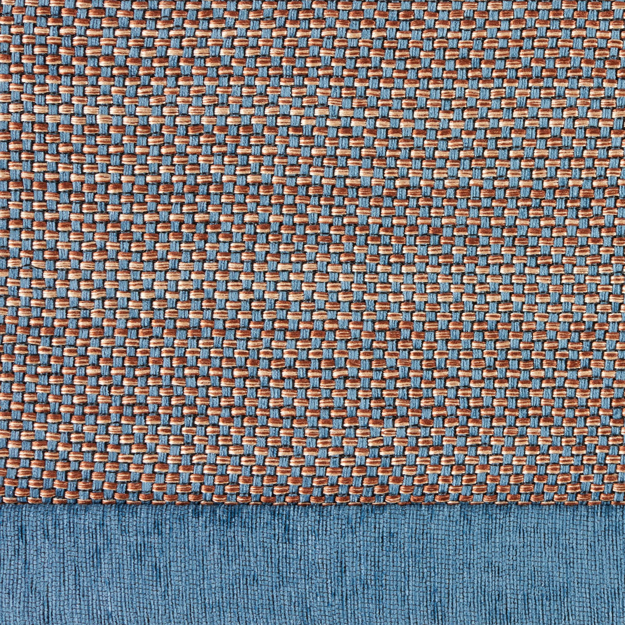 Brookstone Gentle Step Decorative Modern Textured Accent Rug, Blue, 20"x31"