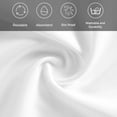 thumbnail image 5 of White Cloth Napkins, Modern Simple White Backdrop Washable and Reusable Dinner Napkins Set of 8, Table Napkin for Kitchen Party Birthday Wedding Hotel Housewarming 20"x20", 5 of 8
