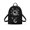 Sun Moon Star Print, variant on HELLHERO Christmas Snowman Decoration Zipper Closure Small Backpack, Waterproof Women's Travel Shoulder Bag with Front Pocket for Hiking Shopping