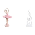 thumbnail image 1 of Figura de resina de bailarina con forma de llama, escultura, regalo novedoso, estatua abstracta moderna de chica de fuego, adorno de escritorio para o, 1 of 8