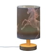 thumbnail image 2 of Sparkly Unicorns Jumping Table Lamp with USB Port LED Warm Light Lamp Night Light Home Decor, 2 of 7
