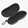 thumbnail image 3 of Unique Bargains Zipper Hook Yype Eyeglasses Case Eyeglasses Storage 6.3"x2.28"x2.91" Black, 3 of 5