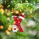 thumbnail image 5 of Adornos navideños, adornos navideños, regalos navideños, árbol de Navidad acrílico 2D, colgante de 26 letras, regalo decorativo, colgantes para fiestas navideñas familiares, objetos colgantes, 5 of 6