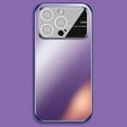 thumbnail image 1 of SaniMore Case for iPhone 13 Pro Max (6.7" 2021), Matte Anti-scratch PC Backplane Ultra-slim Anti-slip Shockproof Anti-drop Glass Lens Cover Full Body Protective Shell For iPhone 13 Pro Max, Darkpurple, 1 of 10
