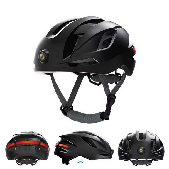 Pro Series smart cycling helmet with turn signal and 1080p high-definition camera | Built in GPS, WiFi/APP connection, Bluetooth 5.0 music and calling | Detachable 5000mAh battery, suitable for mount