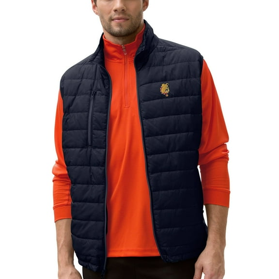 Men's Black Ferris State Bulldogs Apex Compressible Quilted Vest